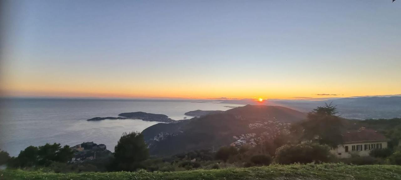 Appartement De Luxe Eze Village Vue Mer Avec Piscine Eksteriør bilde